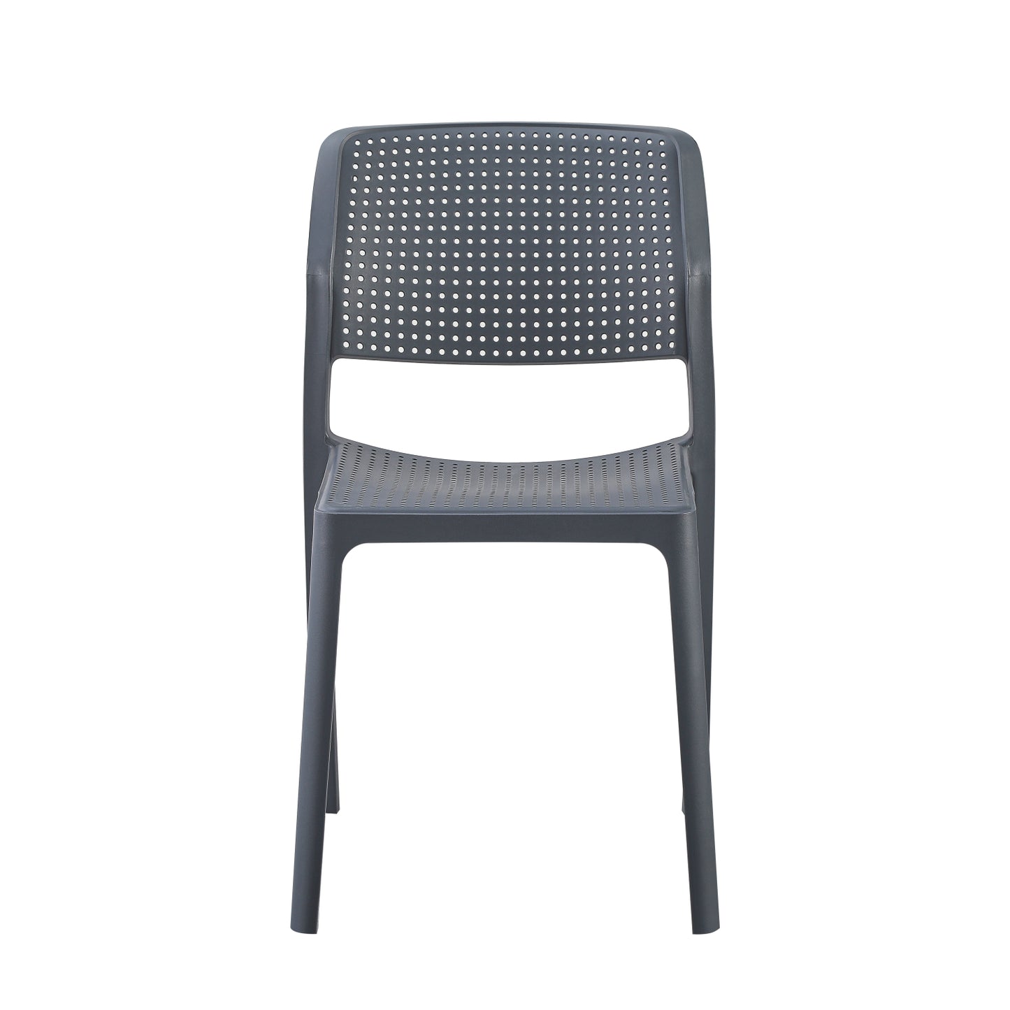 Chair Outdoor Comfee Hm6101.03 Polypropylene In Grey 41x57x82h Cm.