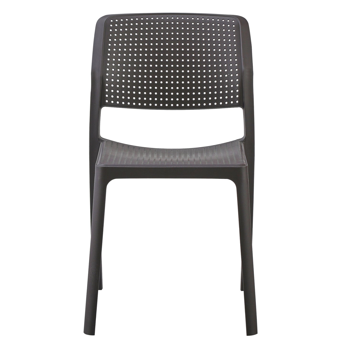 Chair Outdoor Comfee Hm6101.09 Polypropylene In Brown 41x57x82h Cm.