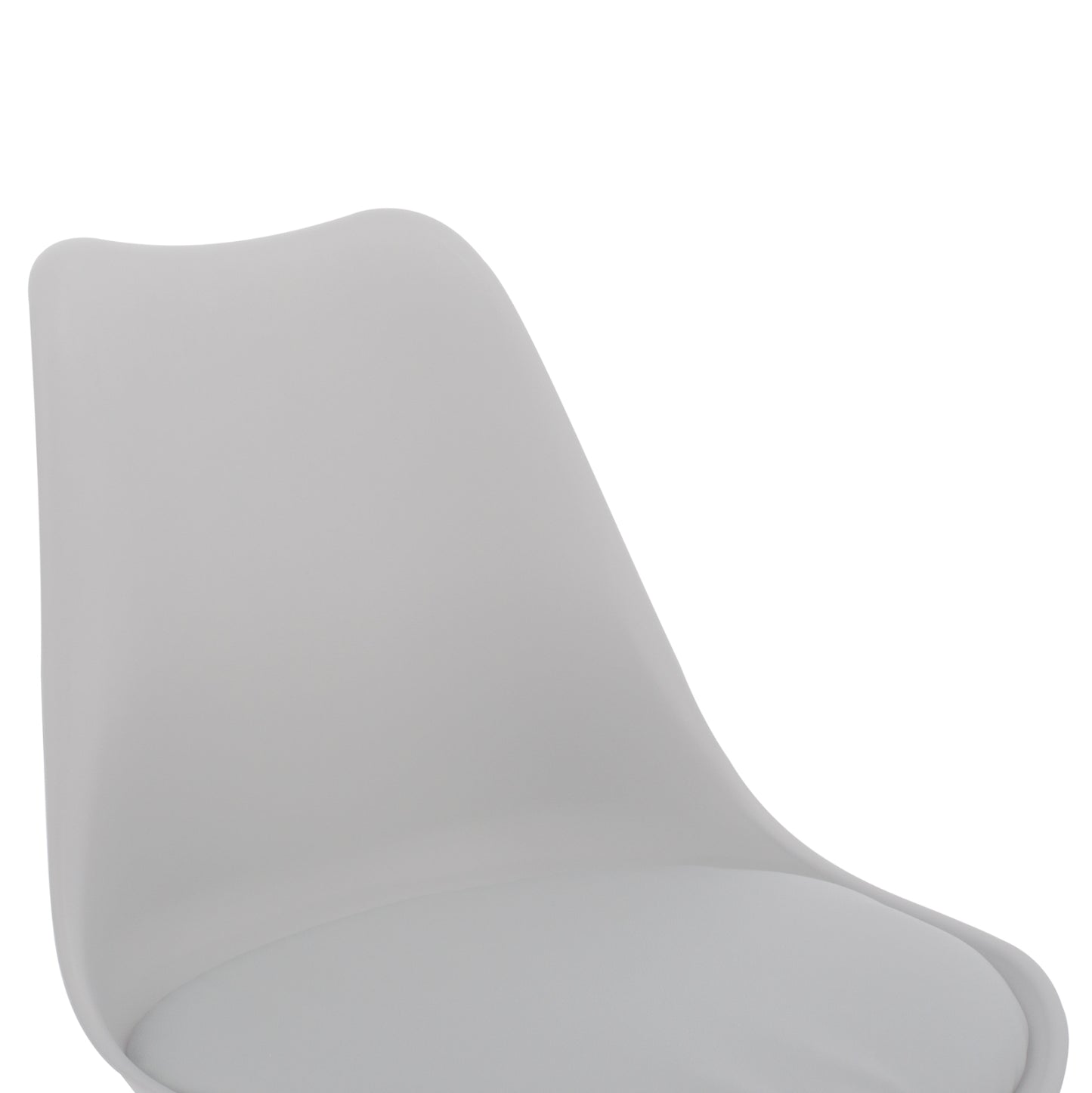 Chair Vegas Hm0033.01-wooden Legs-white Seat-47x56,6x82Υ Cm