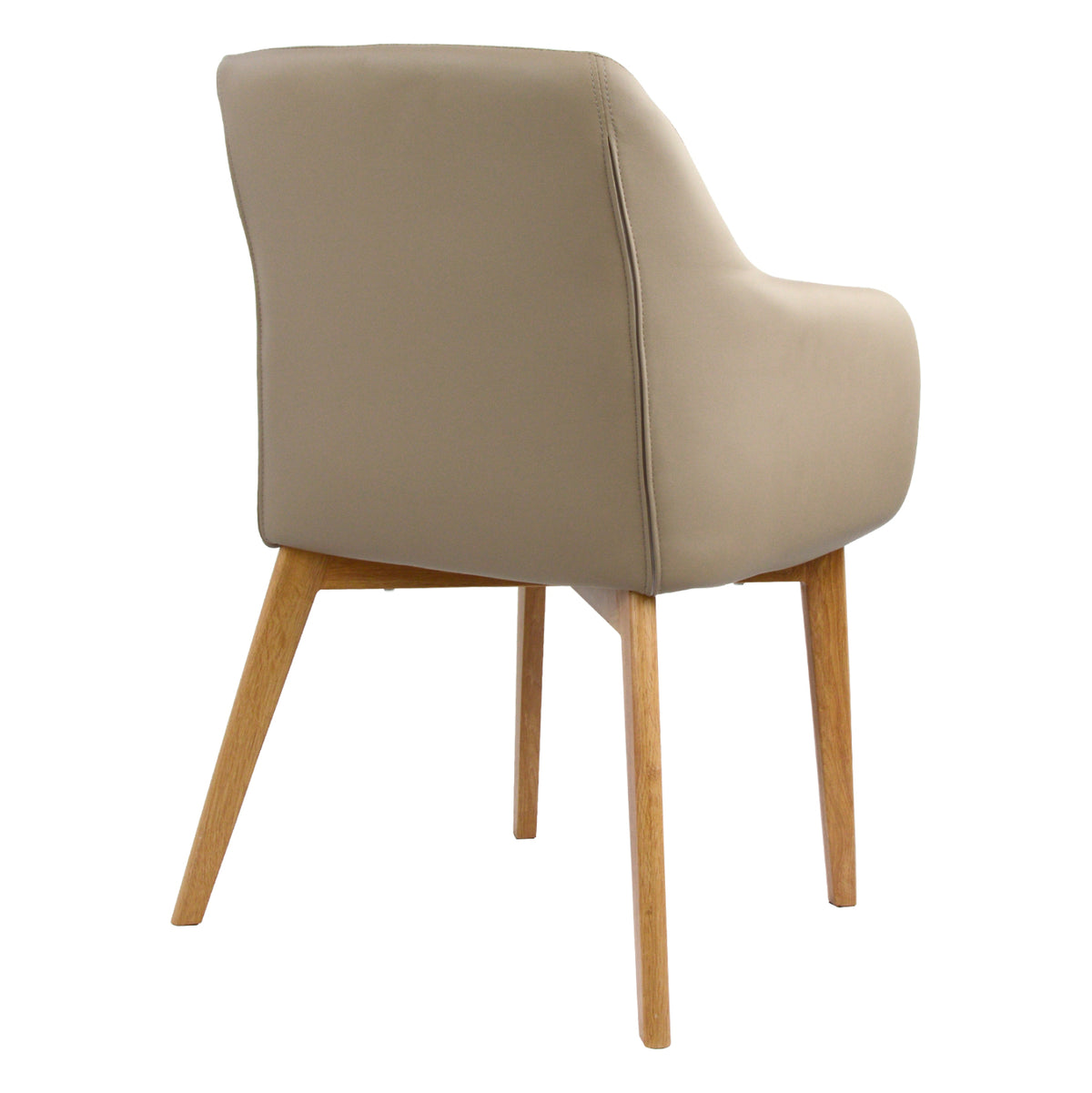Armchair Bristol Hm0141.02 With Beige Color And Beige Pu 57x59x86Υ