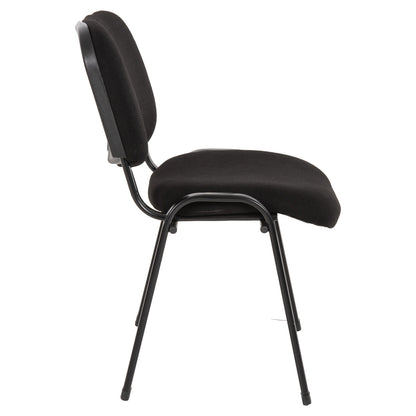 Collaboration Chair Janisha Hm1010.11 Homemarkt Black Fabric 53,5x59x77hcm.