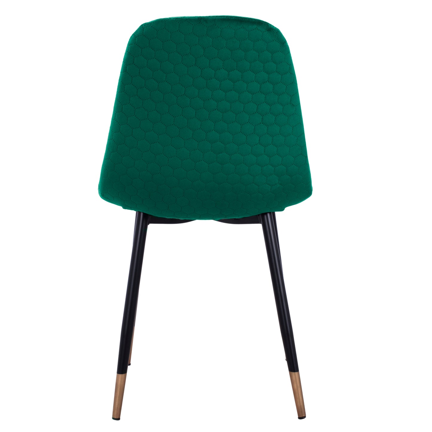 Chair Lucille Hm8552.03 From Velvet Cyppress Green Color With Metallic Frame 45x56x81cm