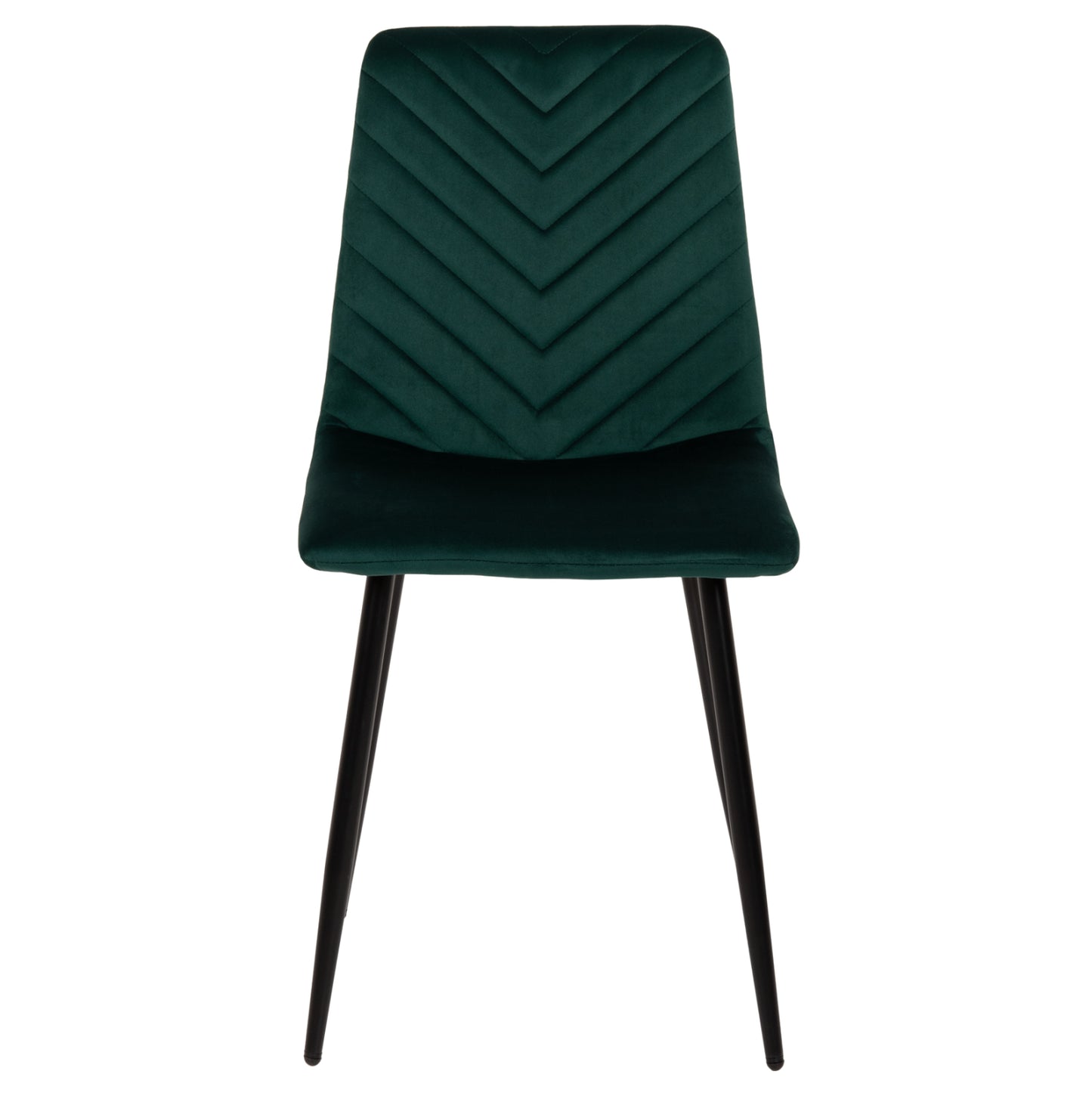 Dining Chair Latrell Hm8587.03 Cypress Green Velvet & Black Metal Legs 43x54x88hcm.