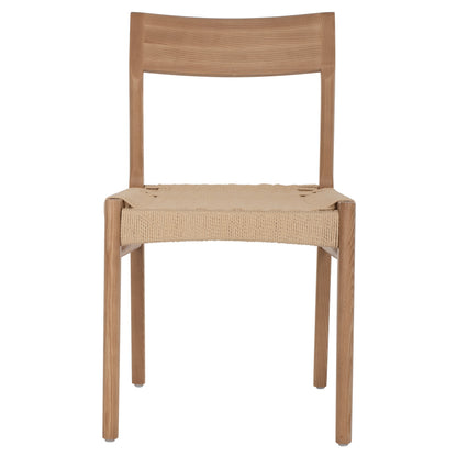 Dining Chair Pontus Hm9322.11 Rubberwood And Rope Seat-natural Color 47x52x80hcm.