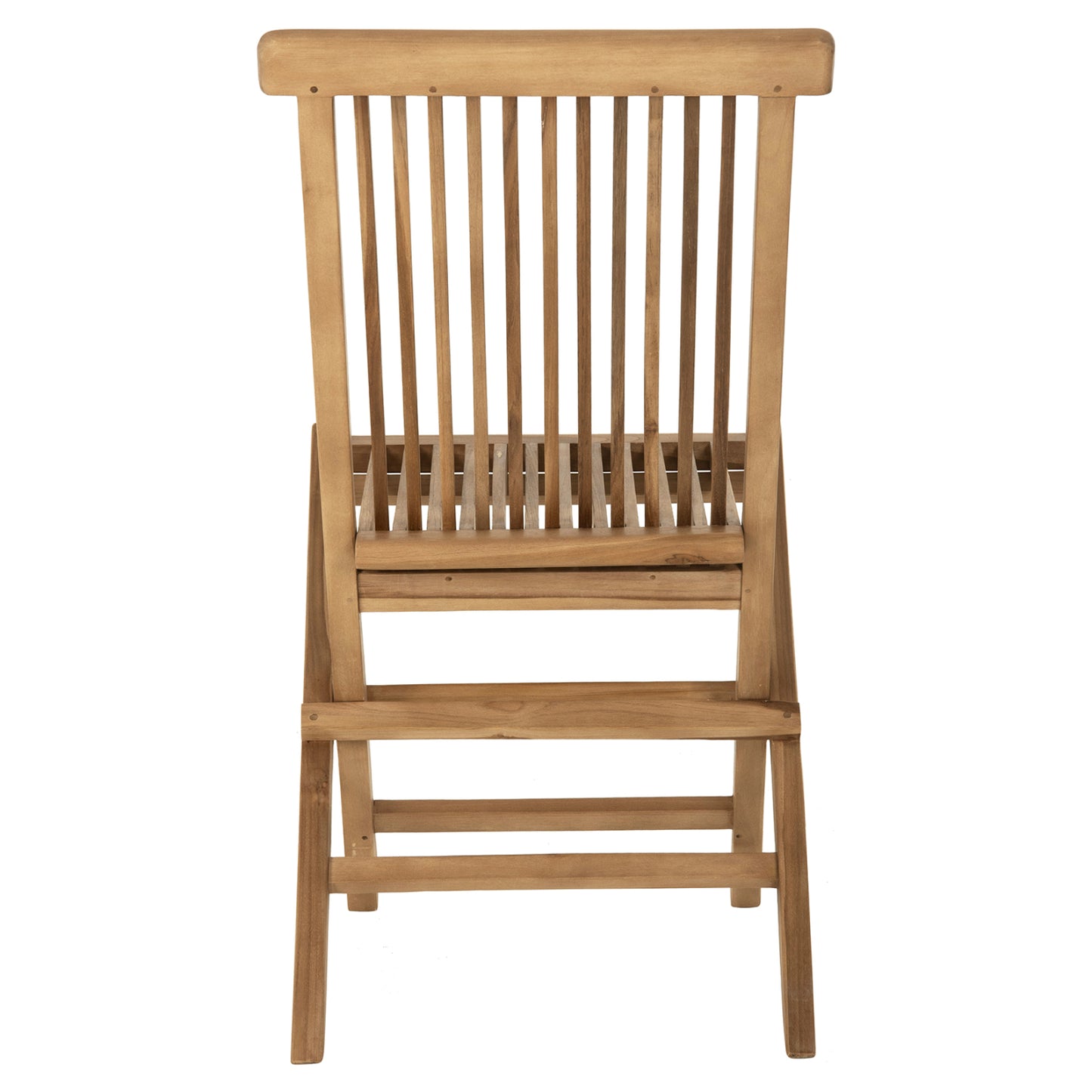 Chair Kendall Hm9540 Folding-teak Wood In Natural Color 46,5x63x89hcm.