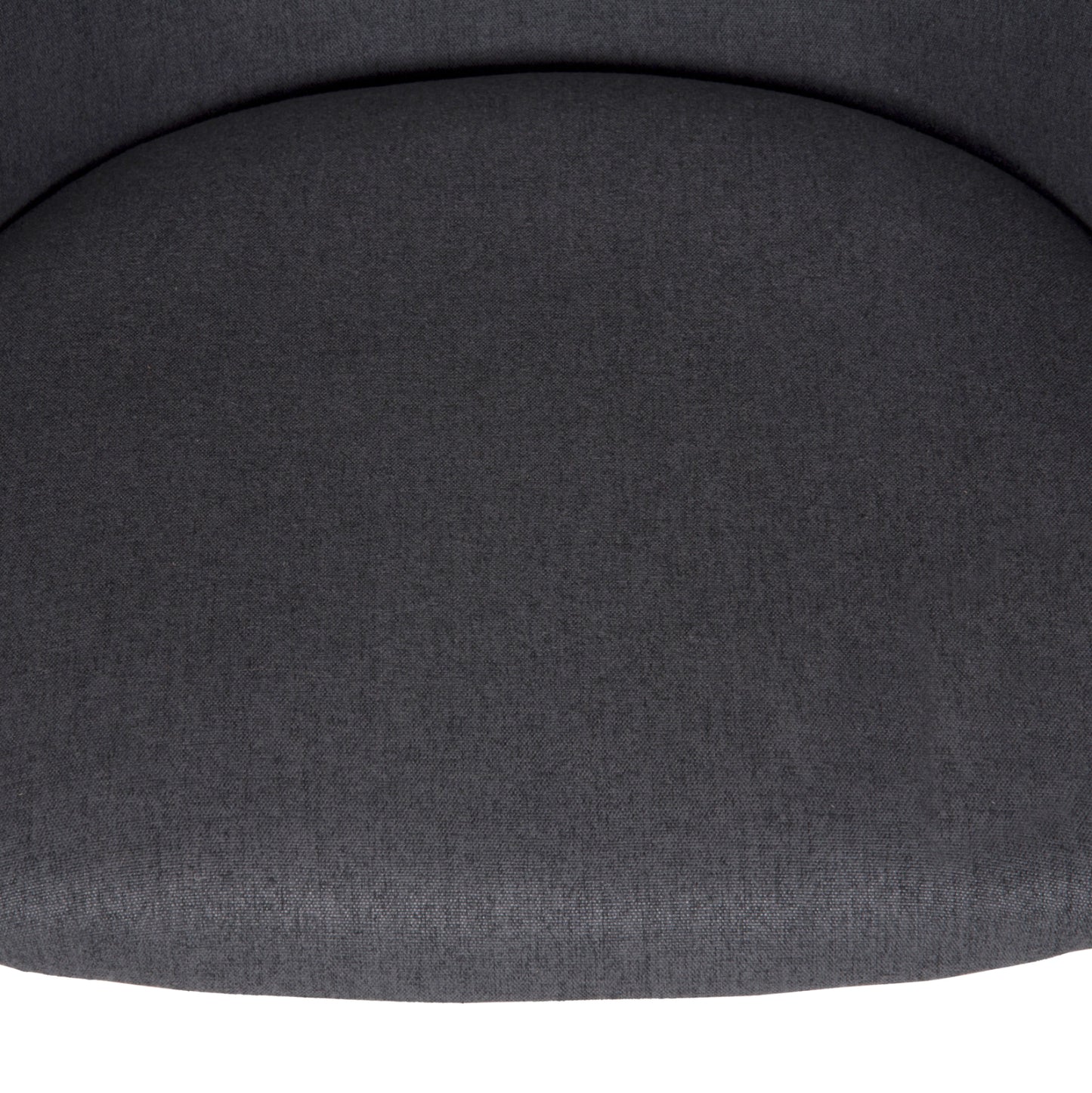 Dining Chair Isiah Hm9615.01 Grey Fabric-black Metal Legs 56x56x76hcm.
