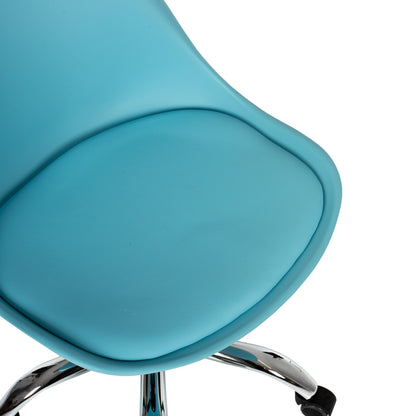 Office Chair Vegas 1pc Hm1052.08 Light Blue 48x56x95hcm.