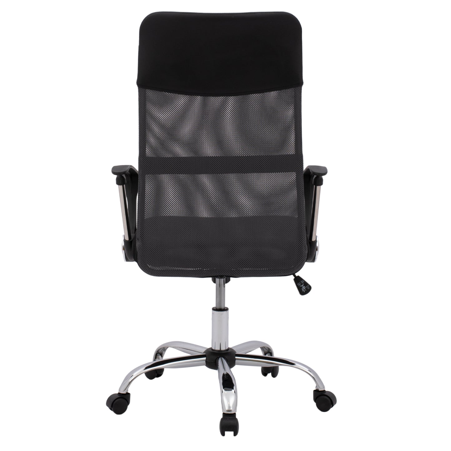 Office Chair Cable Hm1000.10 Black Grey Mesh Chromed Leg 61x58x118