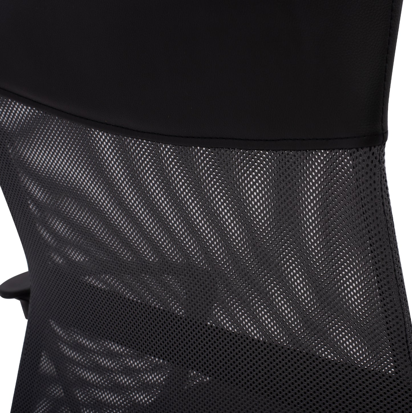 Office Chair Cable Hm1000.10 Black Grey Mesh Chromed Leg 61x58x118
