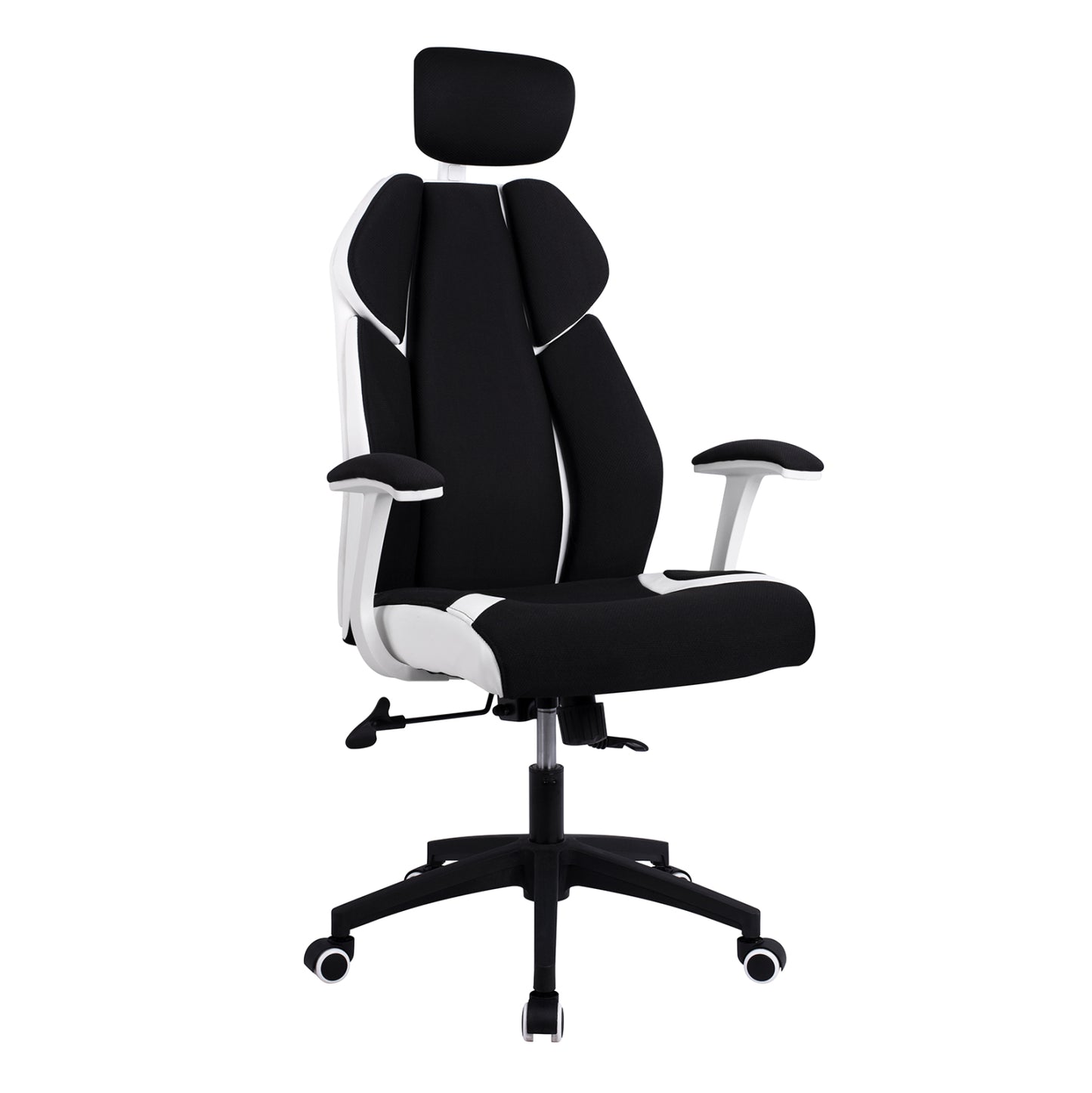 Manager's Office Chair Hm1086.02 In Black-white Color 65x70x128-132