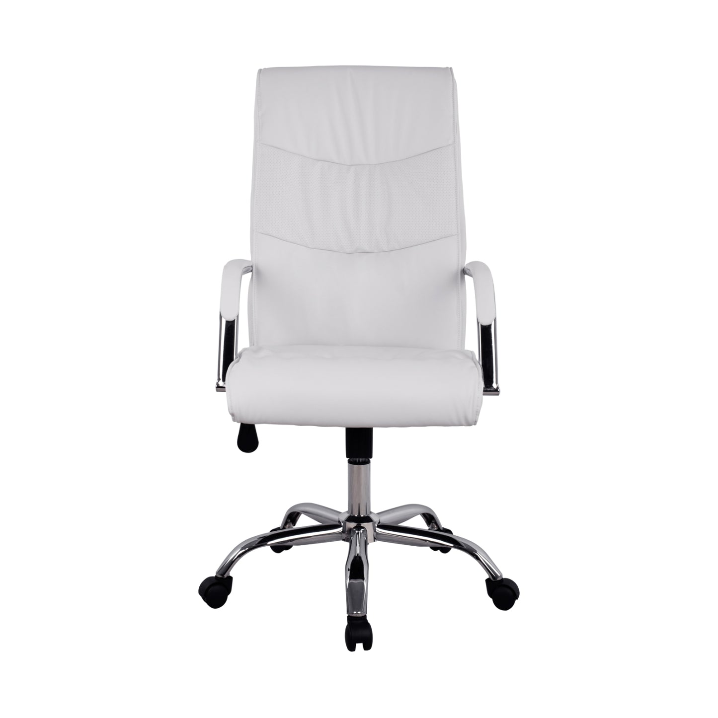 Office Chair Director's White With Chromed Base Jacob Hm1044.12 57x75,5x100 Cm