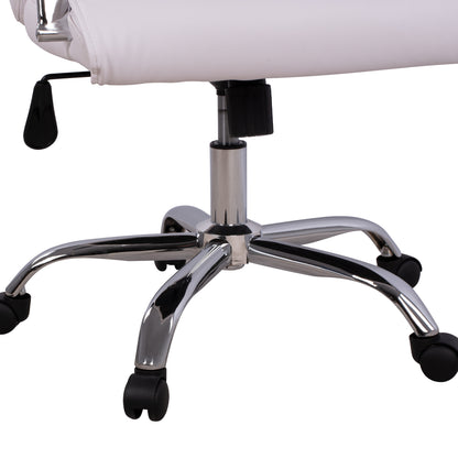 Office Chair Director's White With Chromed Base Jacob Hm1044.12 57x75,5x100 Cm