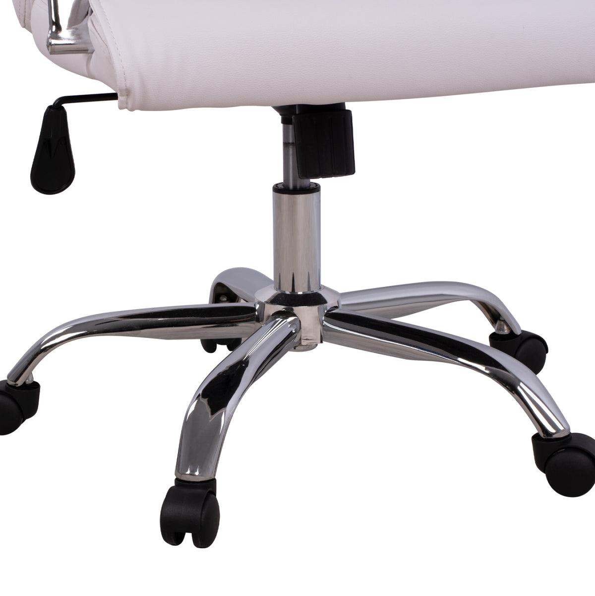 Office Chair Director's White With Chromed Base Jacob Hm1044.12 57x75,5x100 Cm