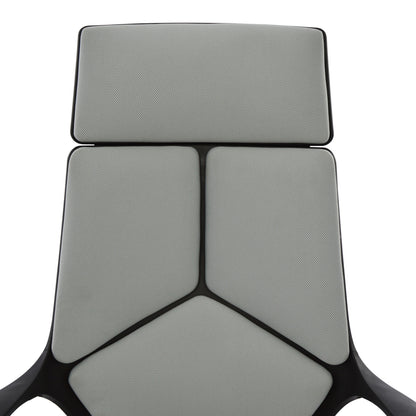 Office Chair Hm1073.21 Grey With Black Frame 64x61x127 Cm