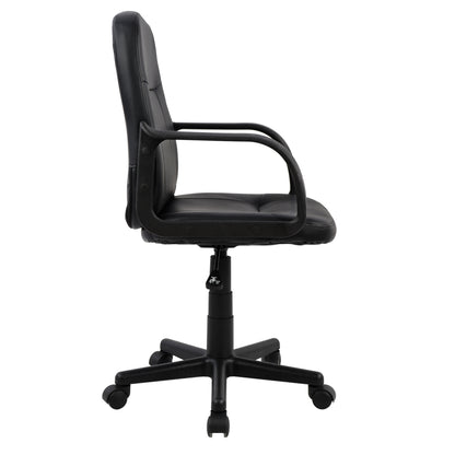 Office Chair Hm1005 With Arms Black Pu