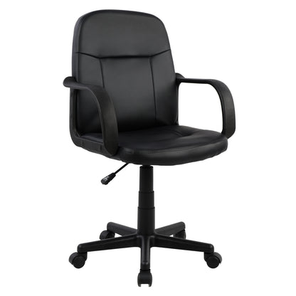 Office Chair Hm1005 With Arms Black Pu