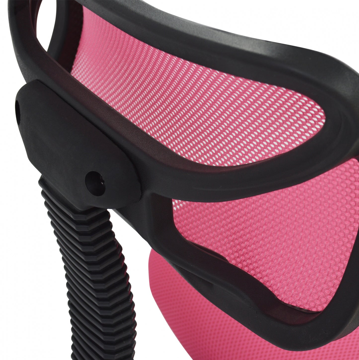 Office Chair Hm1026.05 Pink With Mesh Fabric 40,5x50,5x91,5 Cm.