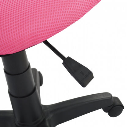 Office Chair Hm1026.05 Pink With Mesh Fabric 40,5x50,5x91,5 Cm.