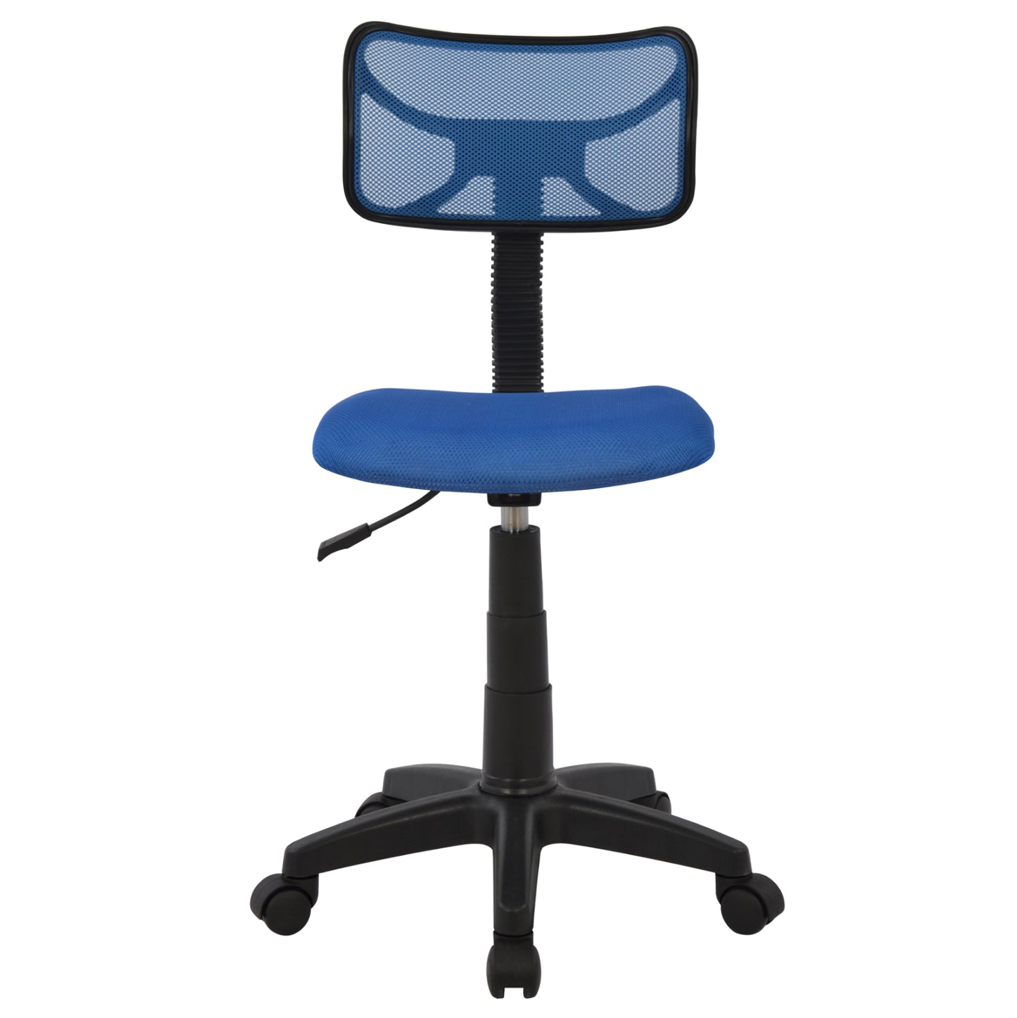 Office Chair Hm1026.06 Blue With Mesh Fabric 40,5x50,5x91,5 Cm.