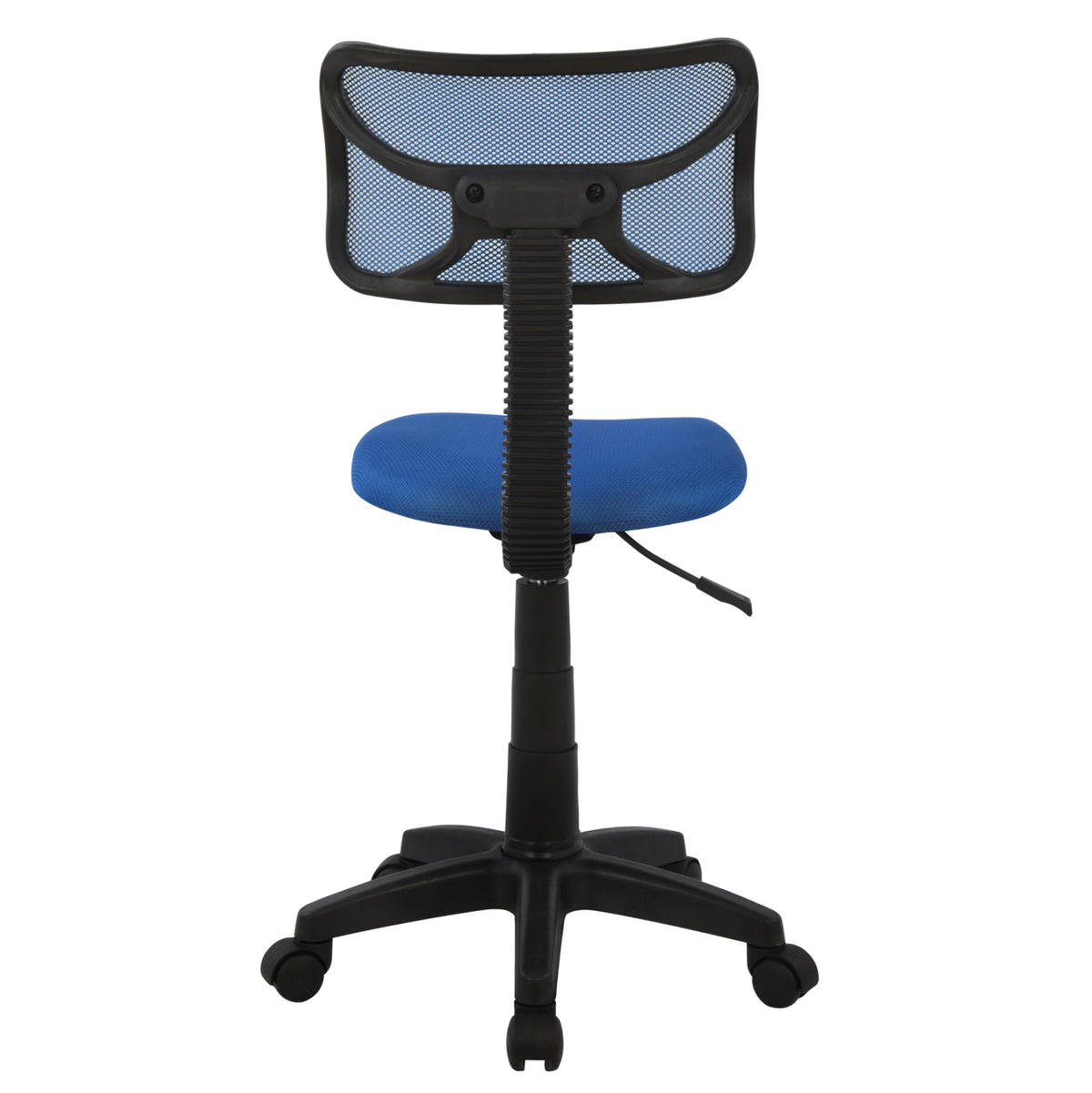 Office Chair Hm1026.06 Blue With Mesh Fabric 40,5x50,5x91,5 Cm.