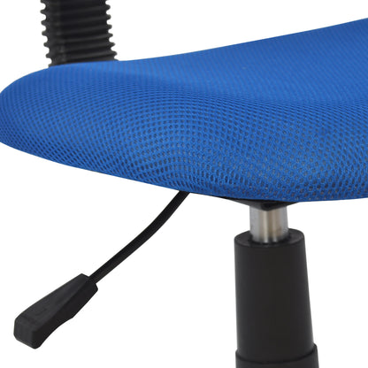 Office Chair Hm1026.06 Blue With Mesh Fabric 40,5x50,5x91,5 Cm.