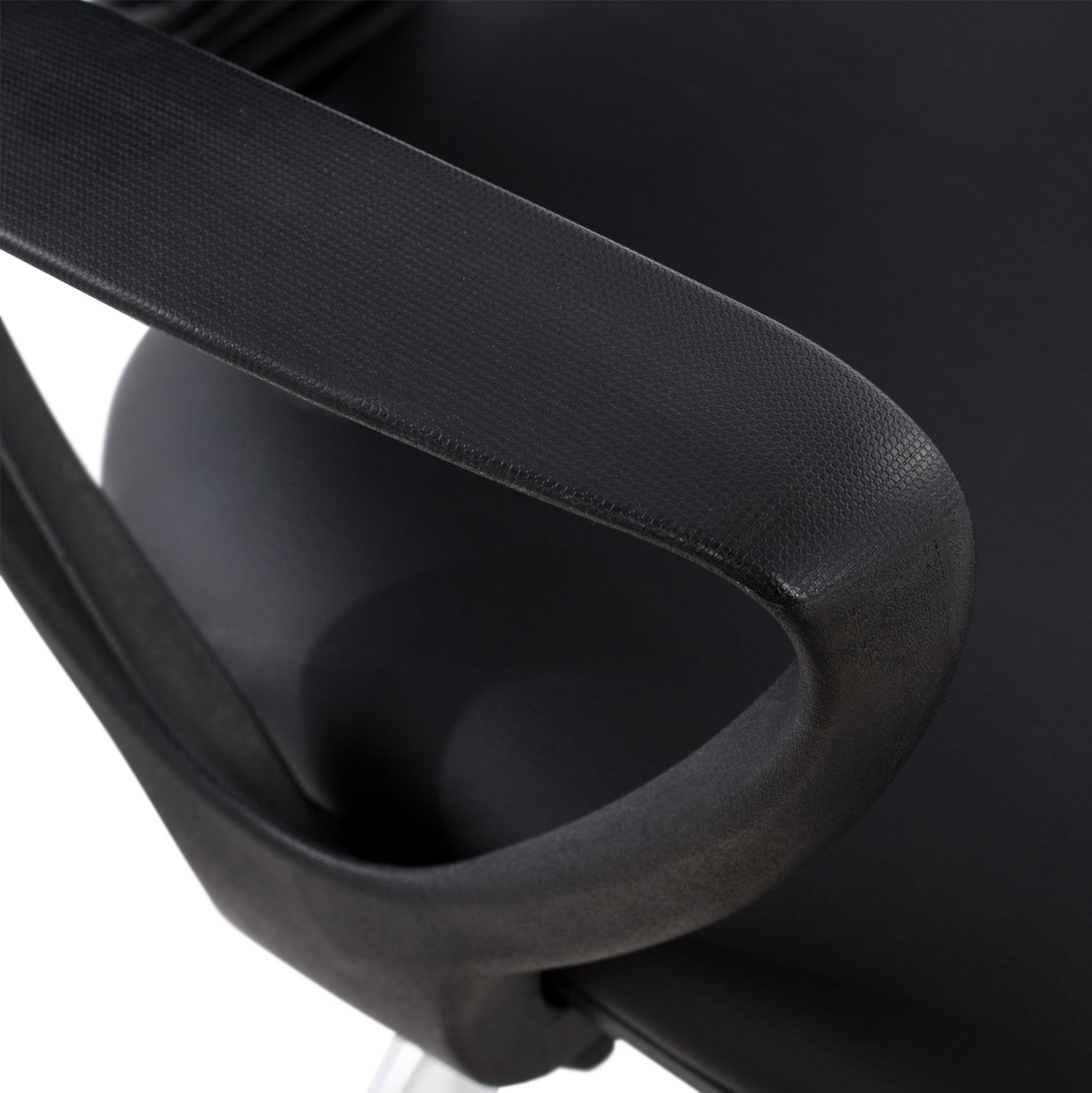 Office Chair Vegar Hm1042.01 With Perimeter Footrest-high Seat-black 56,5x60x136hcm.