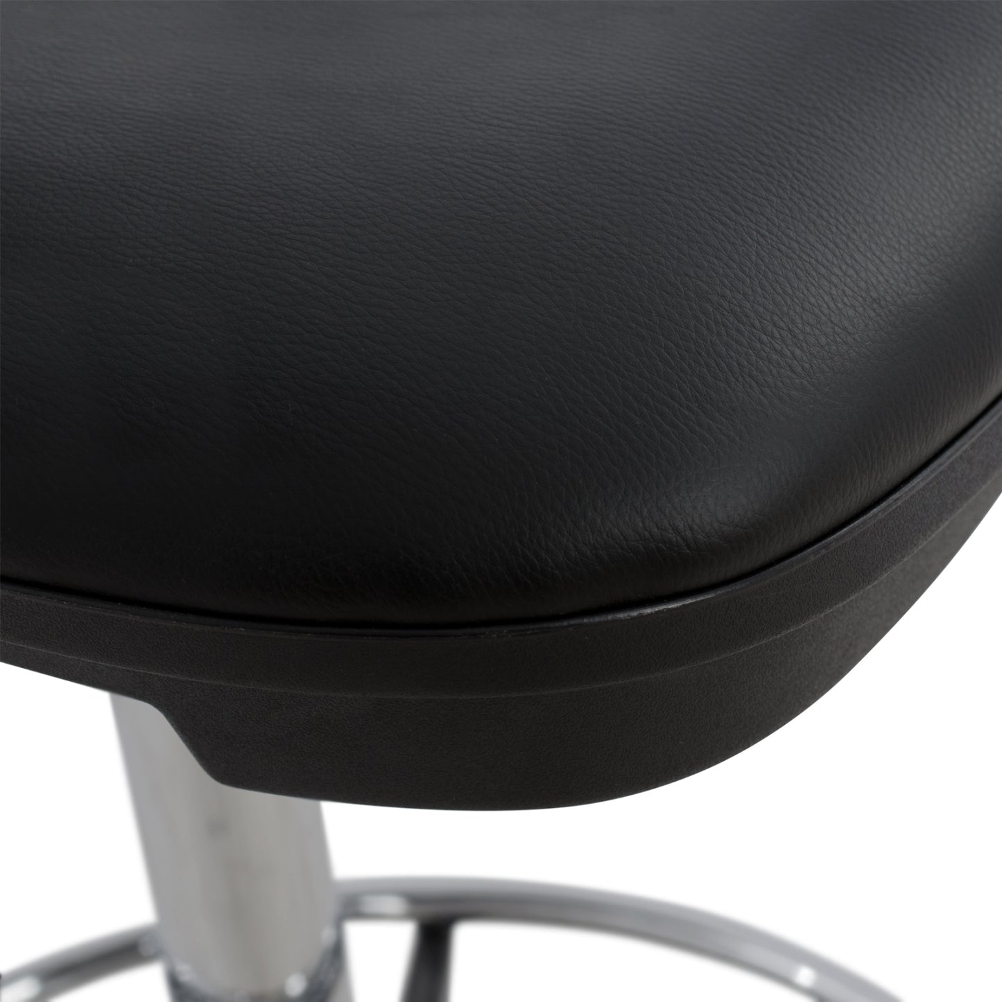 Office Chair Vegar Hm1042.01 With Perimeter Footrest-high Seat-black 56,5x60x136hcm.