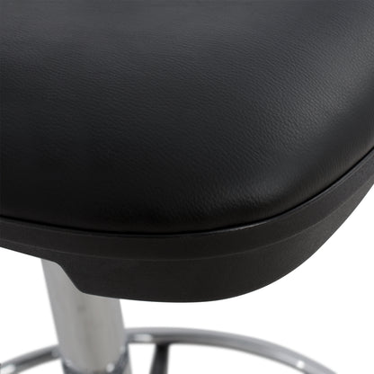 Office Chair Vegar Hm1042.01 With Perimeter Footrest-high Seat-black 56,5x60x136hcm.