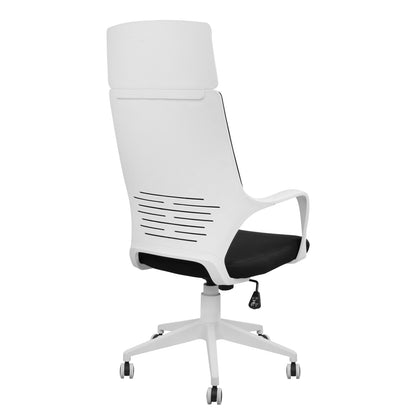 Office Chair Hm1054.01 Black And White Frame 64x61x126 Cm