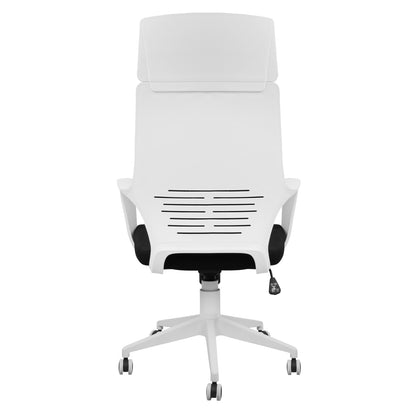 Office Chair Hm1054.01 Black And White Frame 64x61x126 Cm