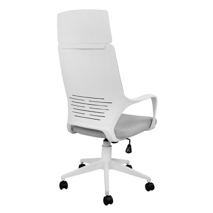 Office Chair Hm1054.21 Grey And White Frame 64x61x126 Cm