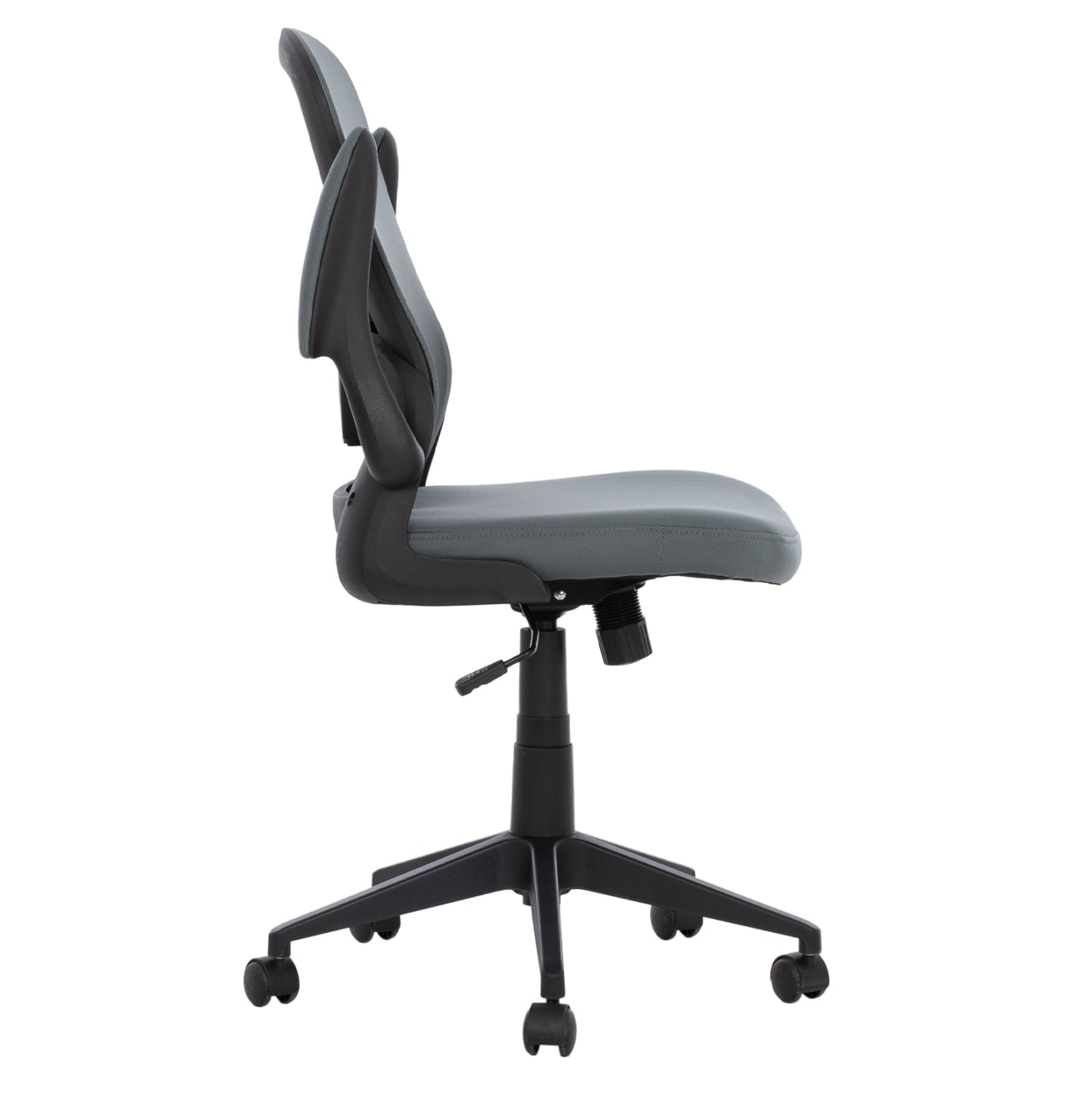 Office Chair Fb91178.10, Black Frame, Grey Mesh Fabric, 60x56x105