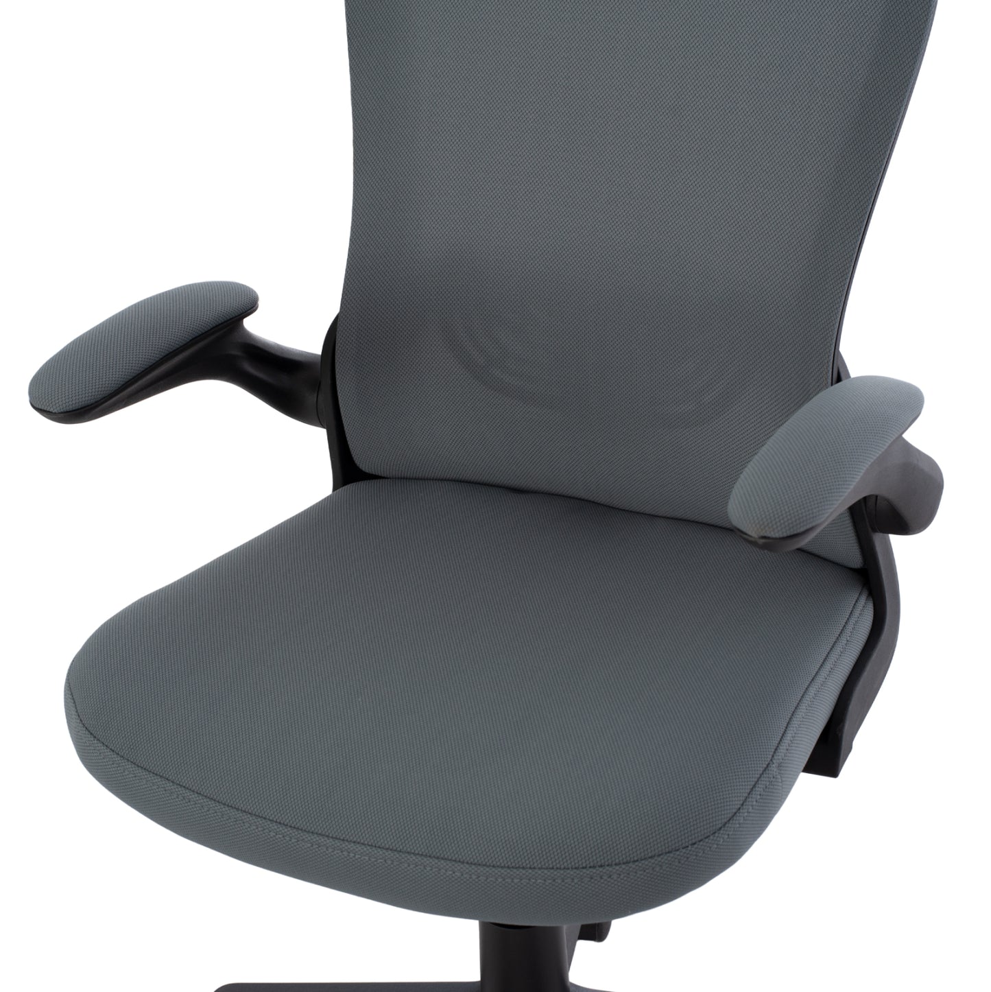 Office Chair Fb91178.10, Black Frame, Grey Mesh Fabric, 60x56x105