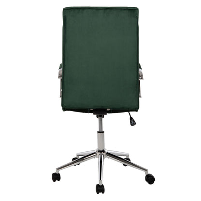 Office Chair Josef Hm1181.03 Cypress Green Velvet-inox Base 58x61x105-113hcm.