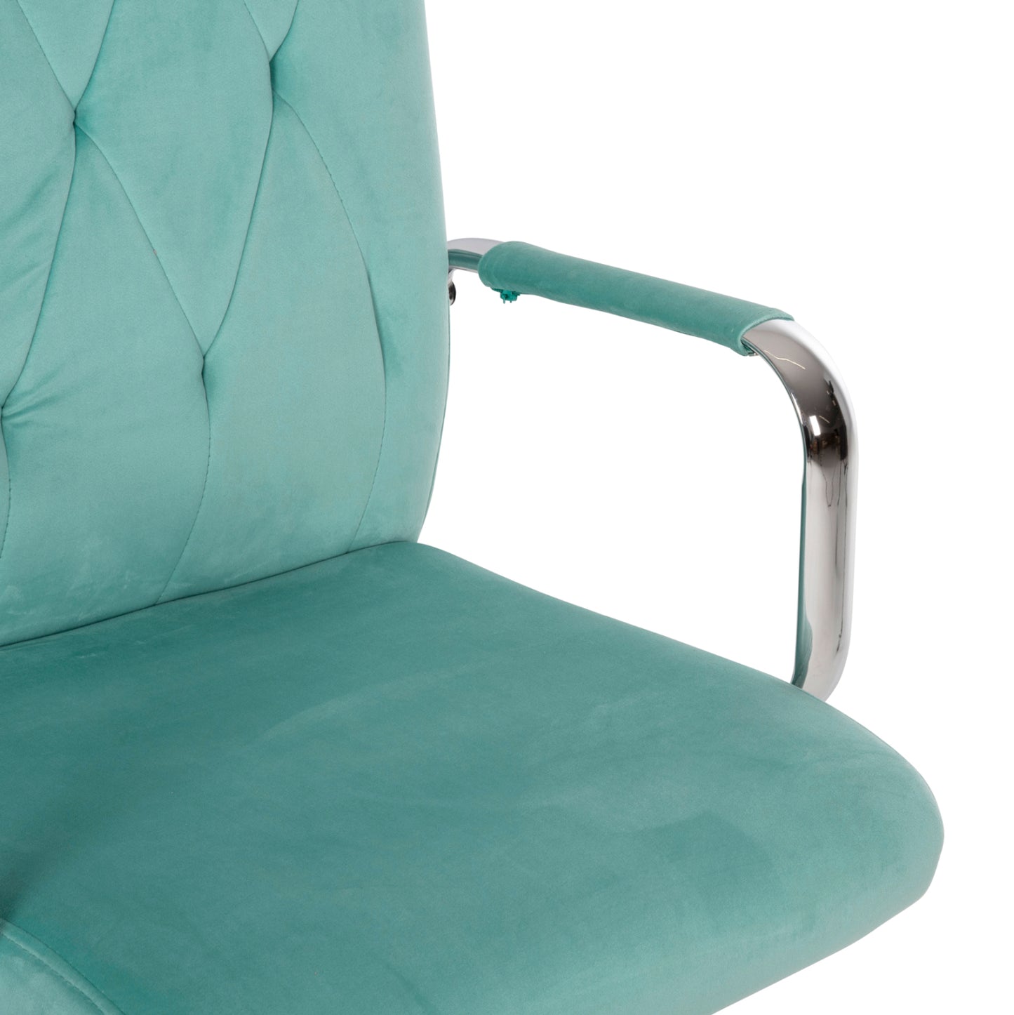 Office Chair Josef Hm1181.08 Mint Velvet-inox Base 58x61x105-113hcm.
