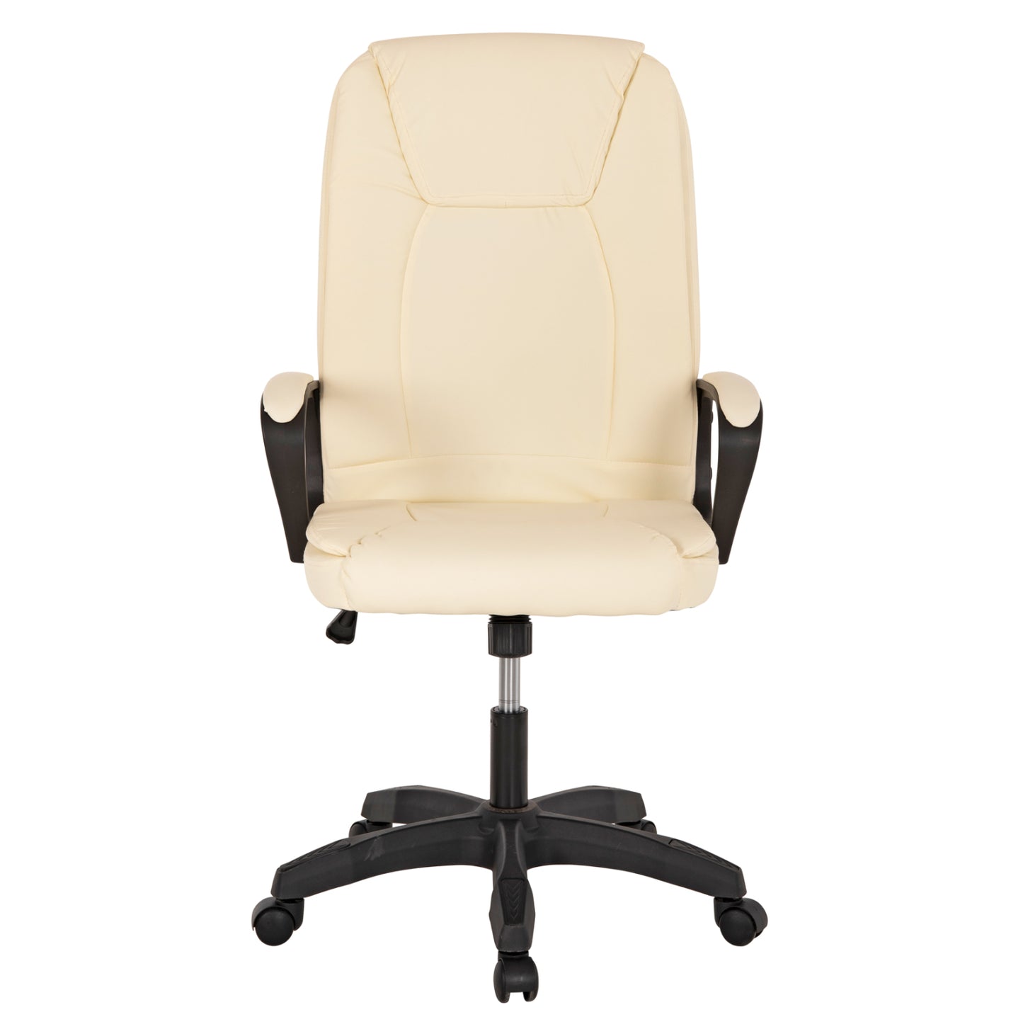 Office Chair Hm1188.03 Ecru Pu Leather 63x70x114hcm.