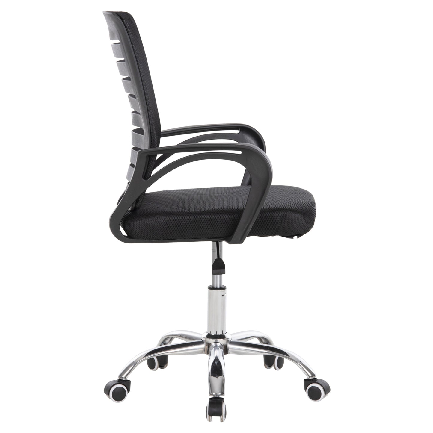 Office Chair Trail Hm1192 Black Mesh-chromed Metal Leg 64x55x98,5hcm.