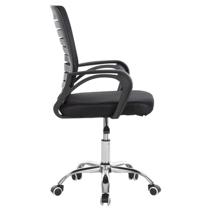 Office Chair Trail Hm1192 Black Mesh-chromed Metal Leg 64x55x98,5hcm.