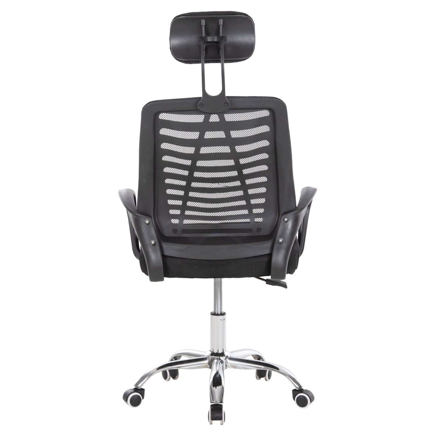 Office Chair Trail2 Hm1193 Black Mesh-chromed Metal Leg 62x59x120hcm.