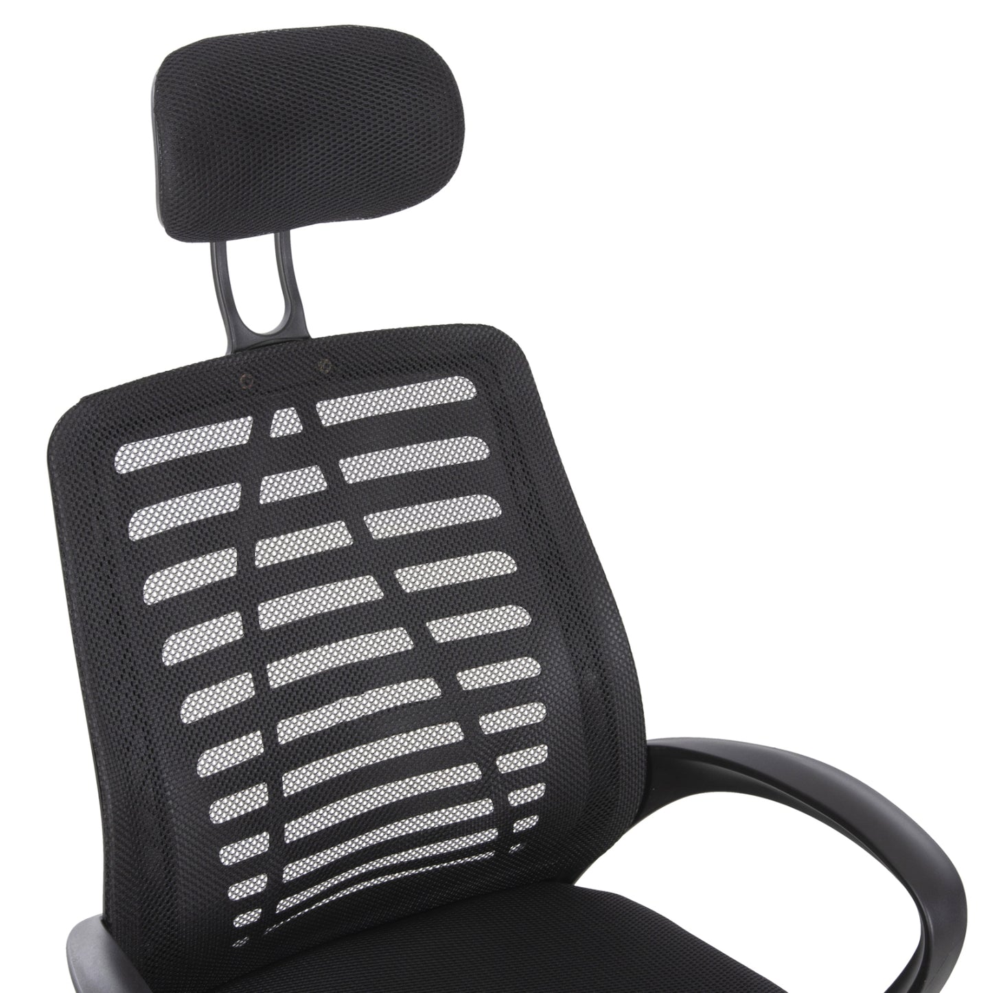 Office Chair Trail2 Hm1193 Black Mesh-chromed Metal Leg 62x59x120hcm.