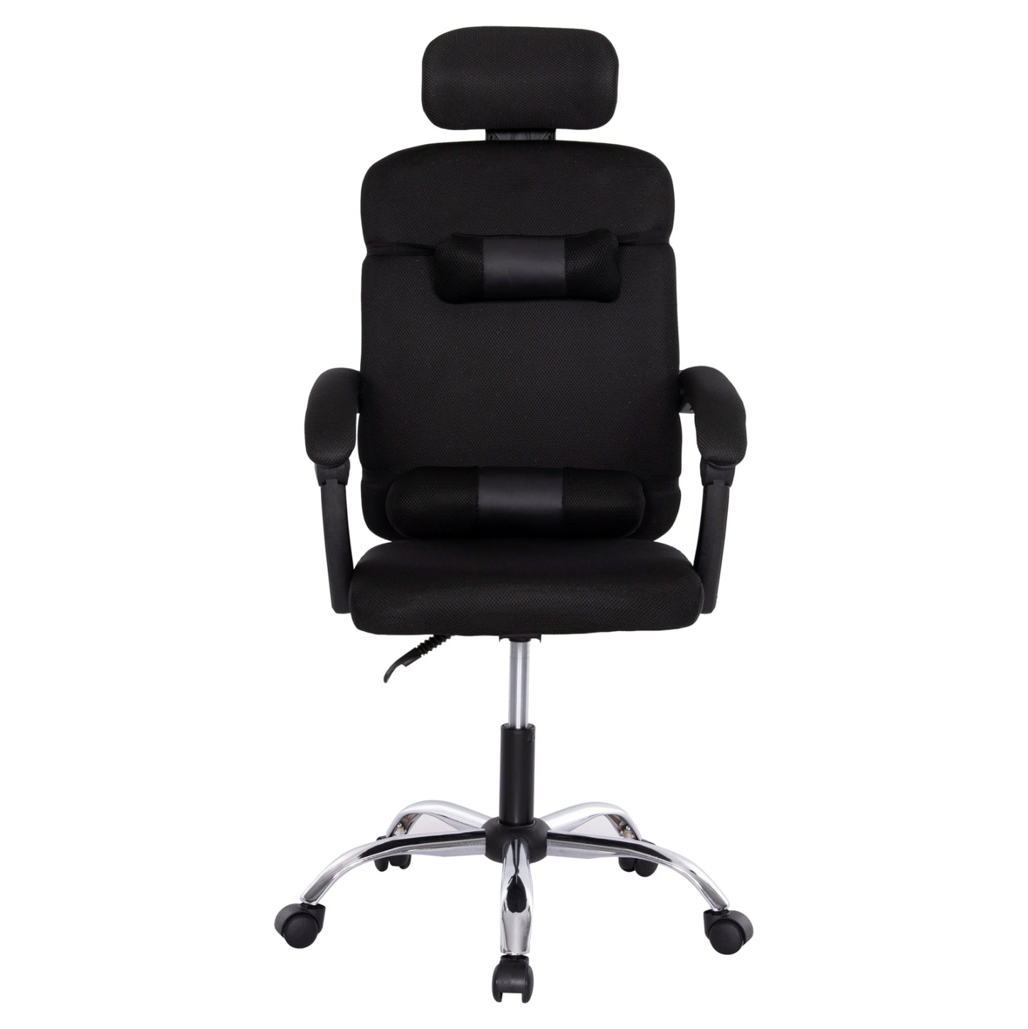 Office Chair Croner Hm1196.01 Black Mesh-black Metal Base 58x99x120hcm.