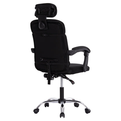 Office Chair Croner Hm1196.01 Black Mesh-black Metal Base 58x99x120hcm.
