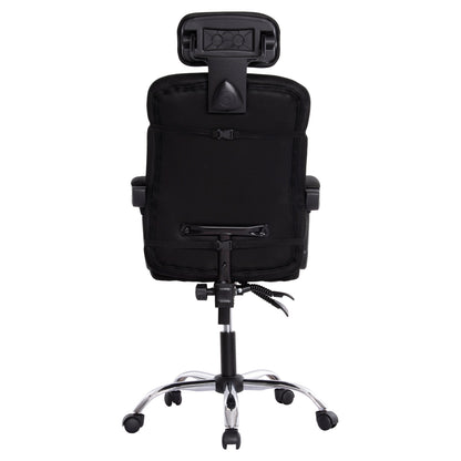 Office Chair Croner Hm1196.01 Black Mesh-black Metal Base 58x99x120hcm.