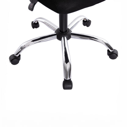 Office Chair Croner Hm1196.01 Black Mesh-black Metal Base 58x99x120hcm.