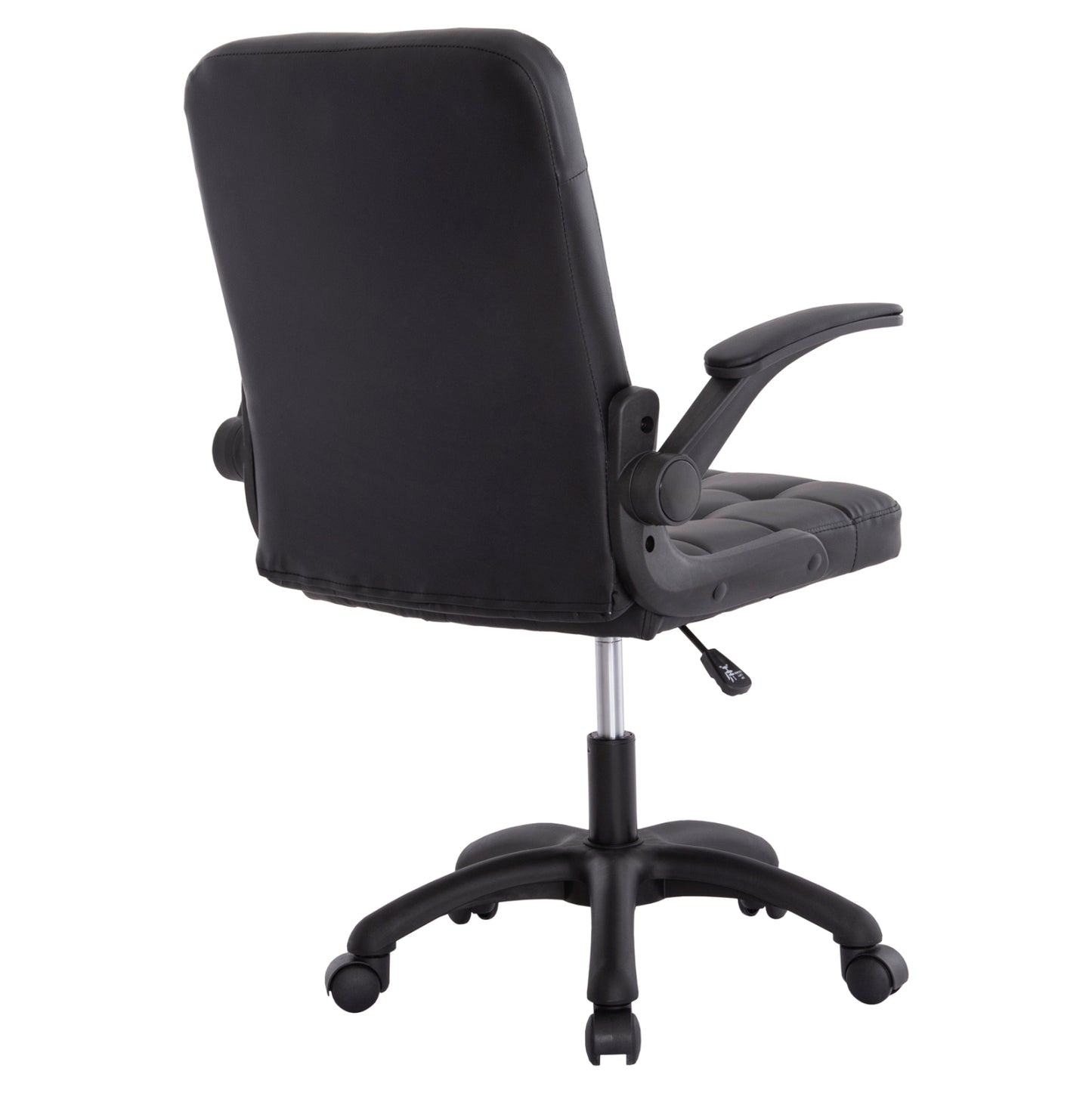 Office Chair Portima Hm1197.01 Black Pvc-frame & Base 69x57x97hcm.