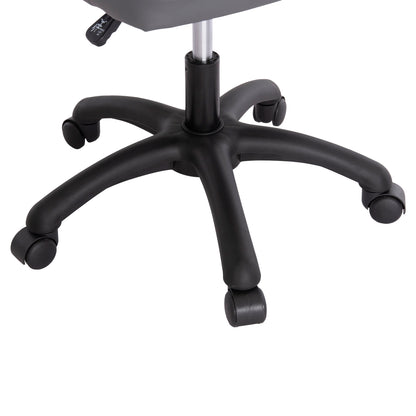 Office Chair Portima Hm1197.03 Grey Pvc-black Frame & Base 66.5x60x97hcm.