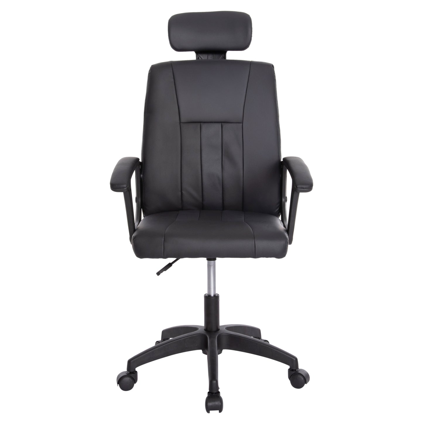 Office Chair Nimble Hm1199.01 Black Pvc-black Frame And Base 59x64x122hcm.