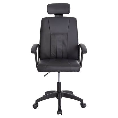 Office Chair Nimble Hm1199.01 Black Pvc-black Frame And Base 59x64x122hcm.