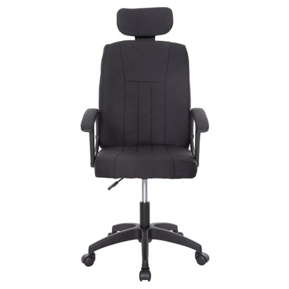 Office Chair Nimble Hm1199.11 Black Fabric-black Frame And Base 59x64x122hcm.