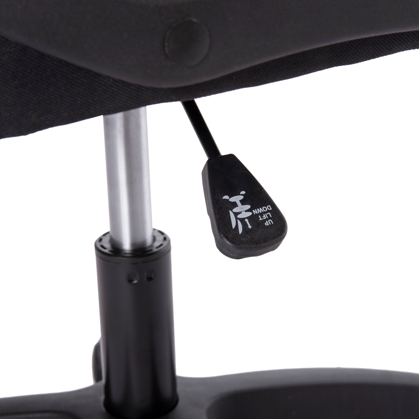 Office Chair Nimble Hm1199.11 Black Fabric-black Frame And Base 59x64x122hcm.